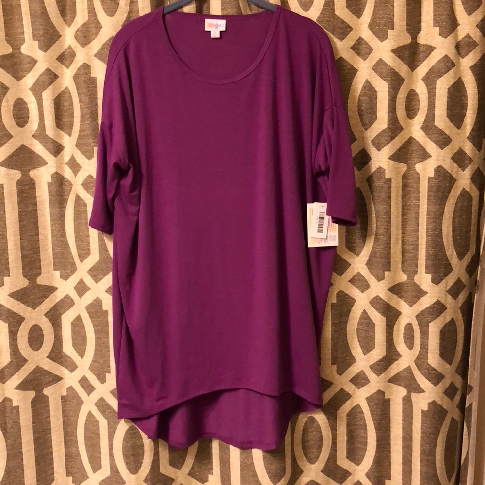 NWT Purple LuLaRoe Irma -Small
